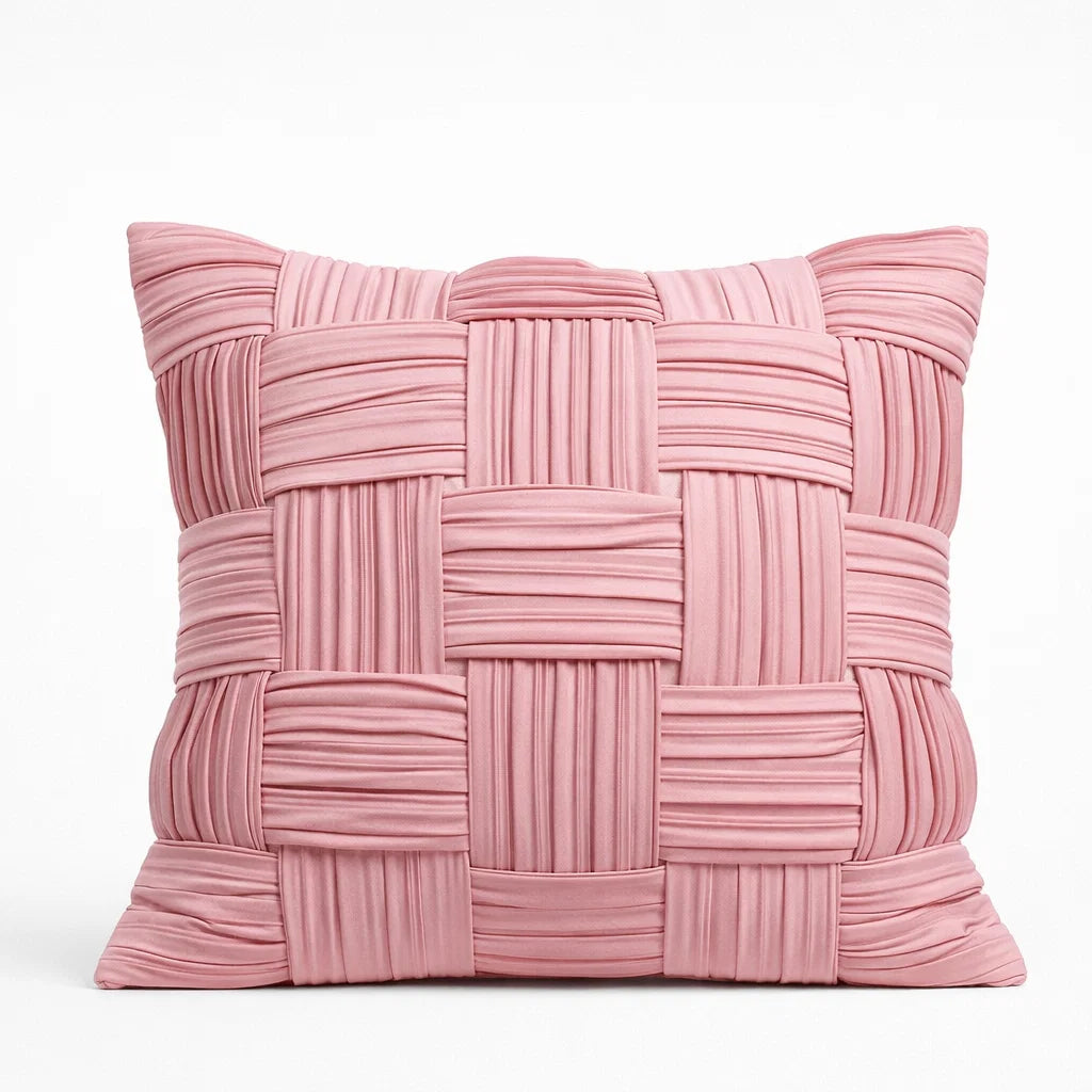 Blush Lattice Weave
