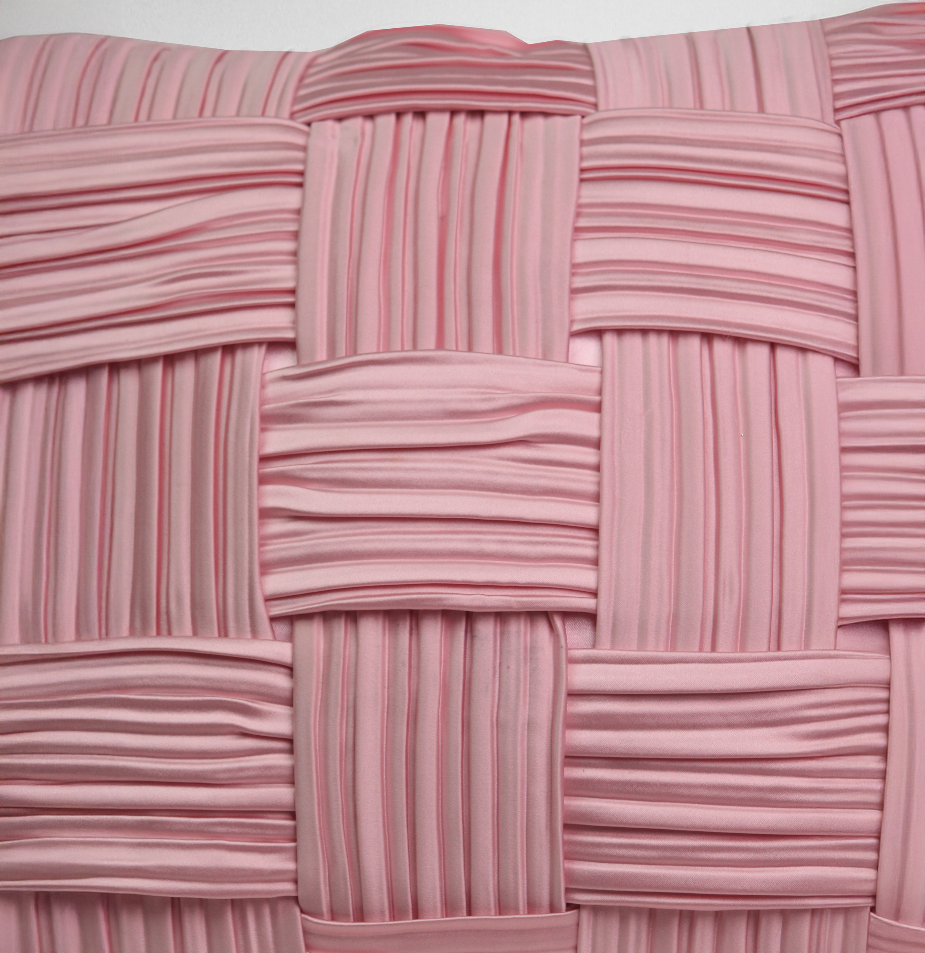 Blush Lattice Weave