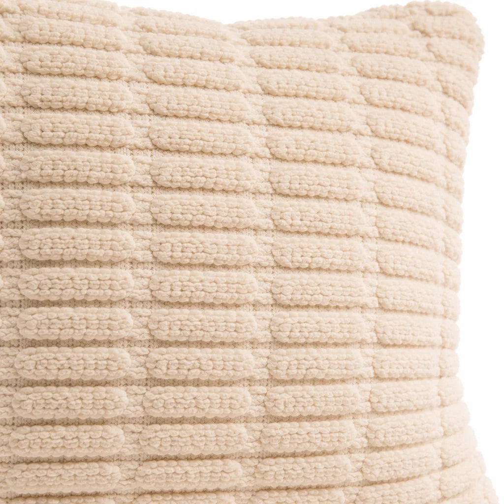 Quiet Grid Cloud Cushion