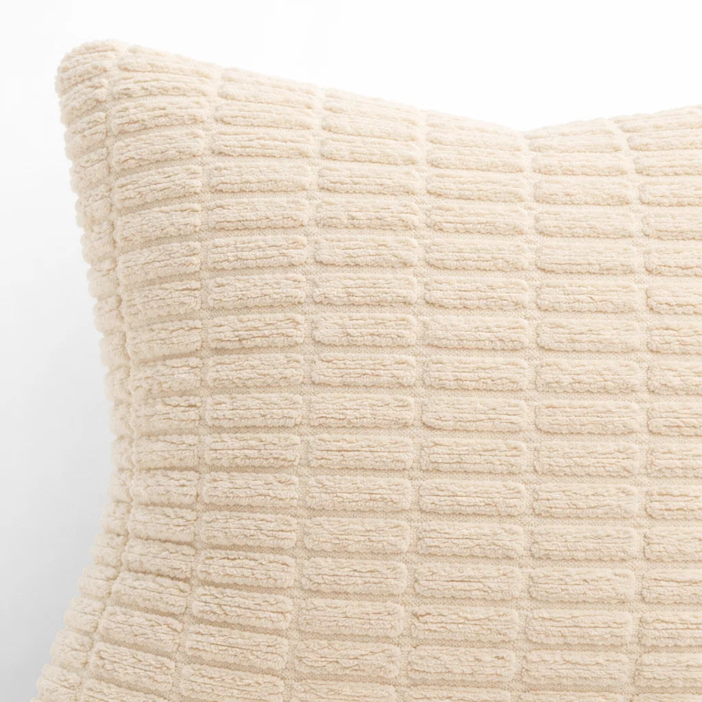 Quiet Grid Cloud Cushion