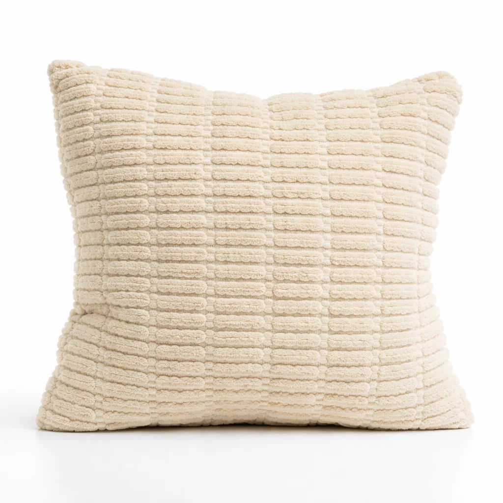 Quiet Grid Cloud Cushion