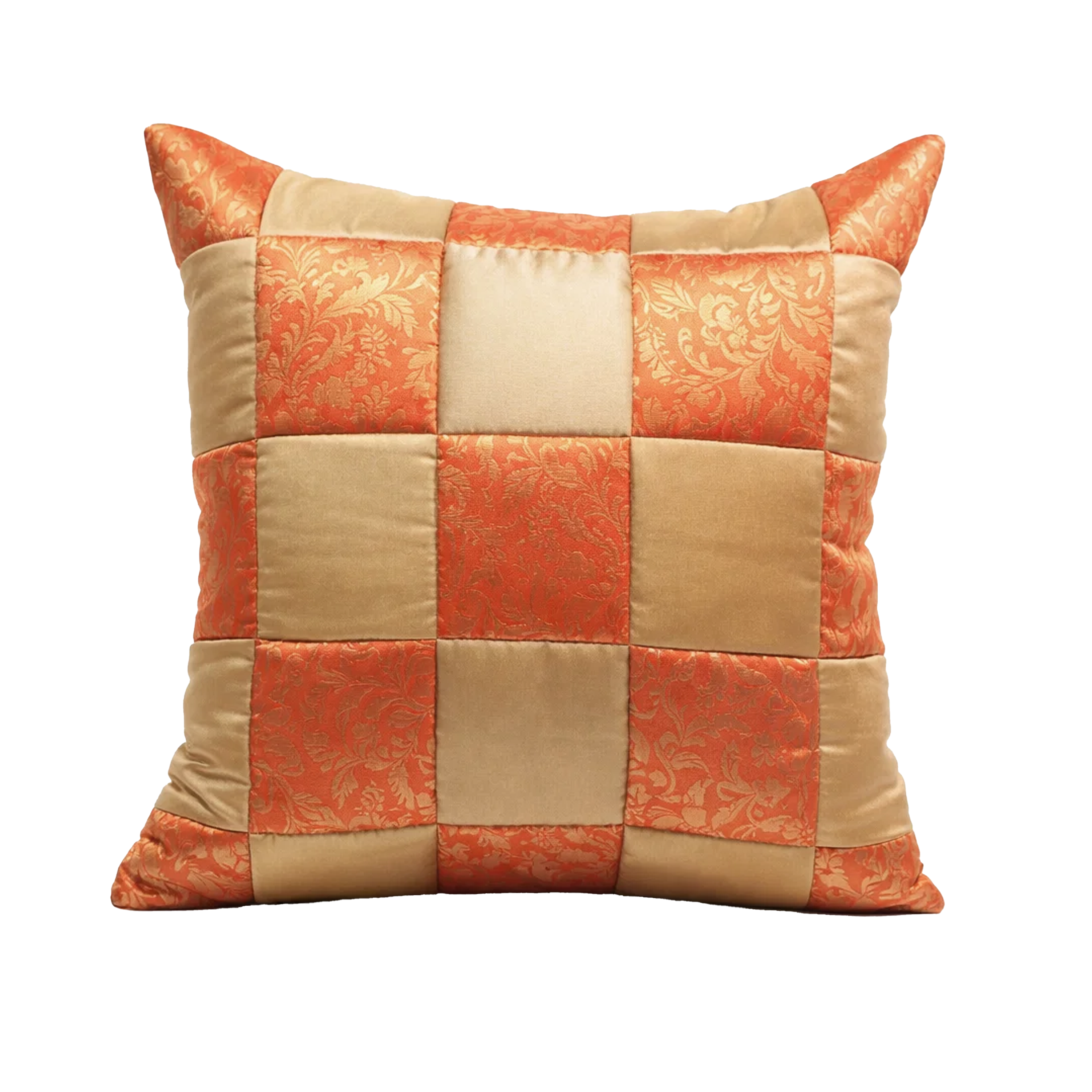 Swarnalankar Check Cushion