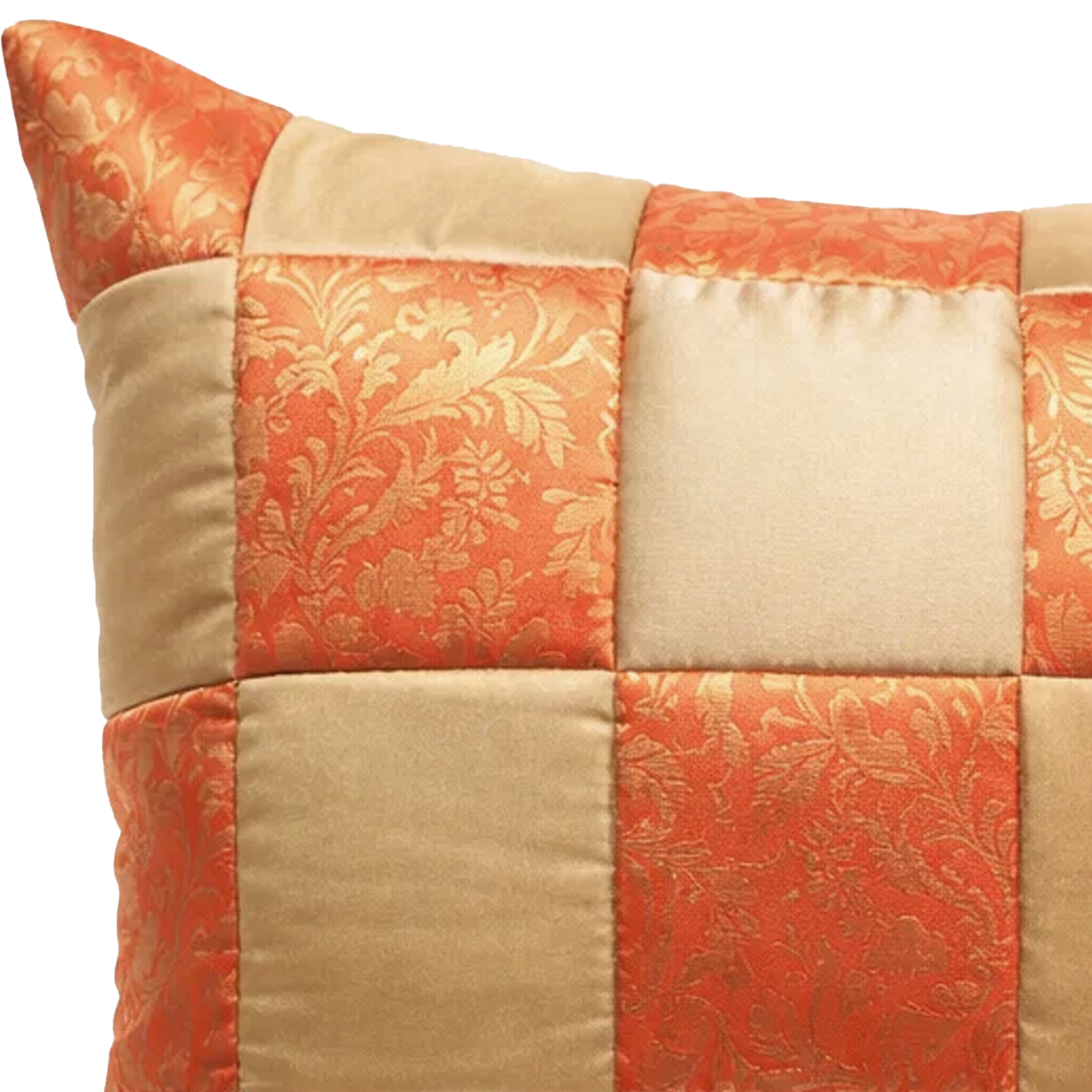 Swarnalankar Check Cushion