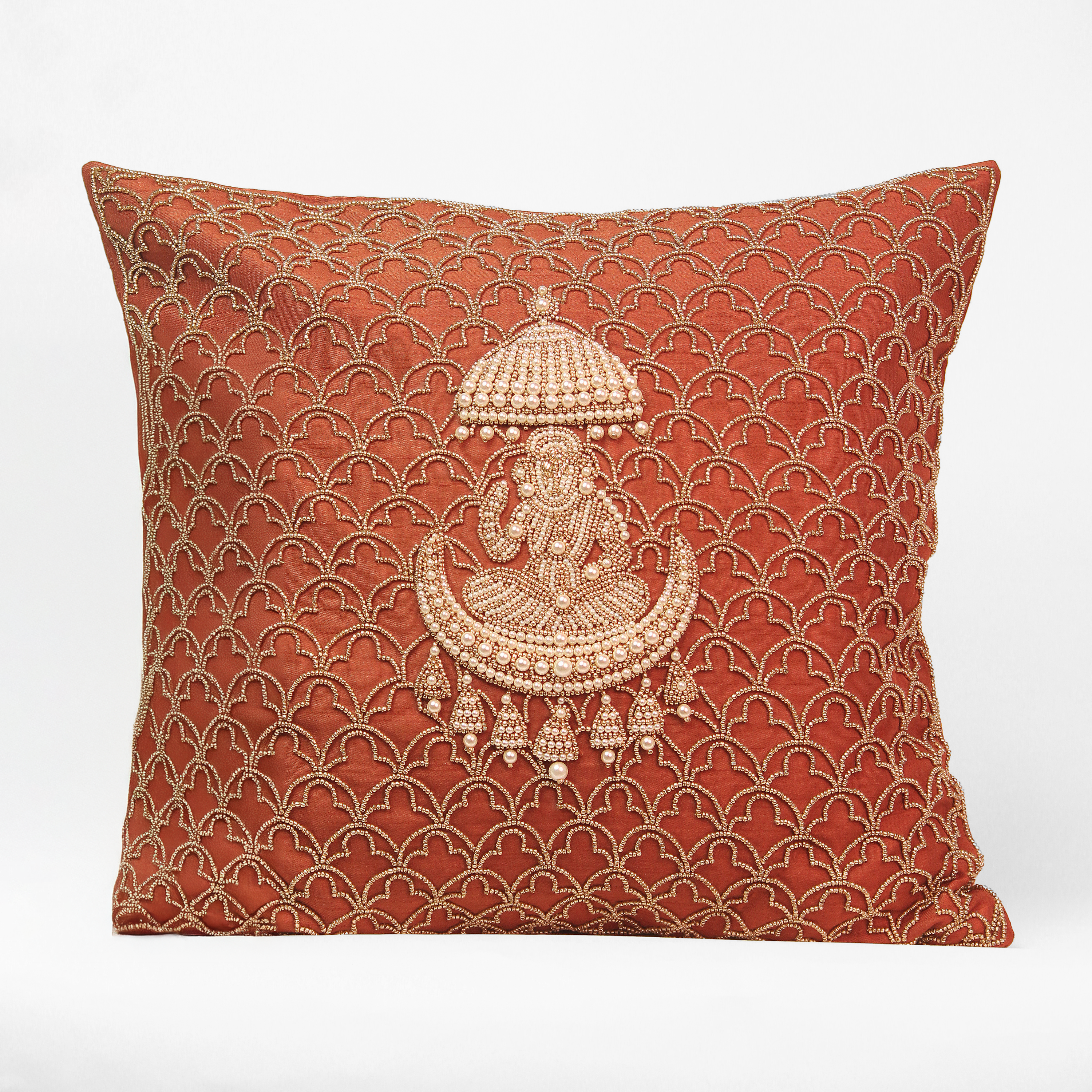 Veena Varnam Cushion Cover