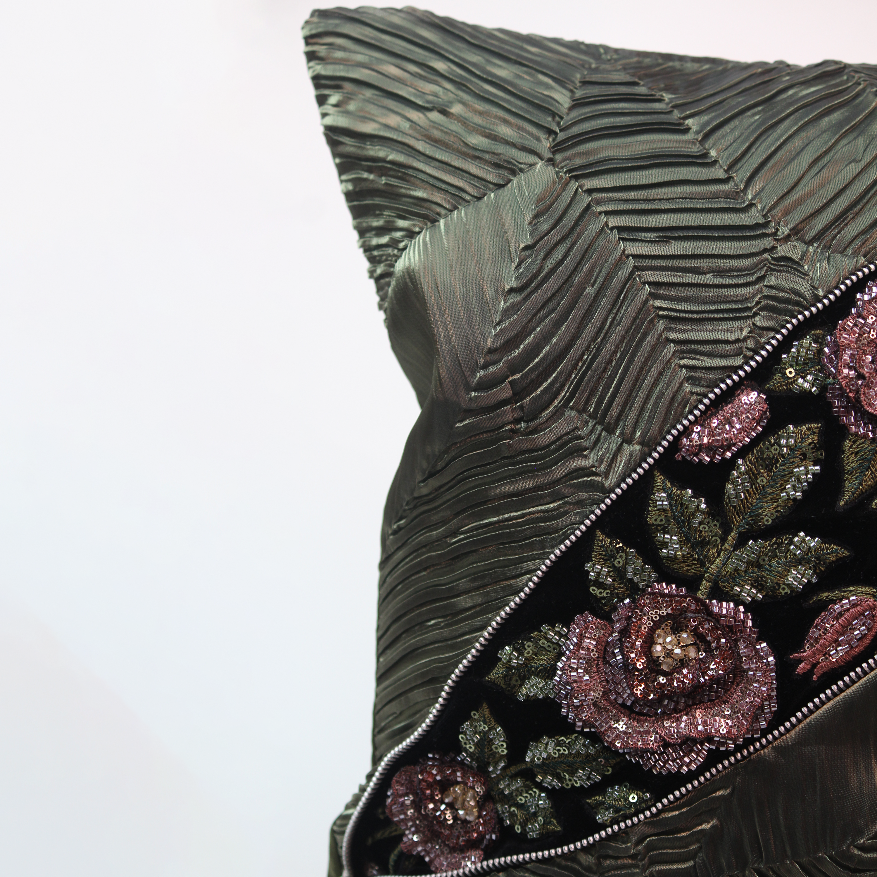 Verdant Bloom Cushion