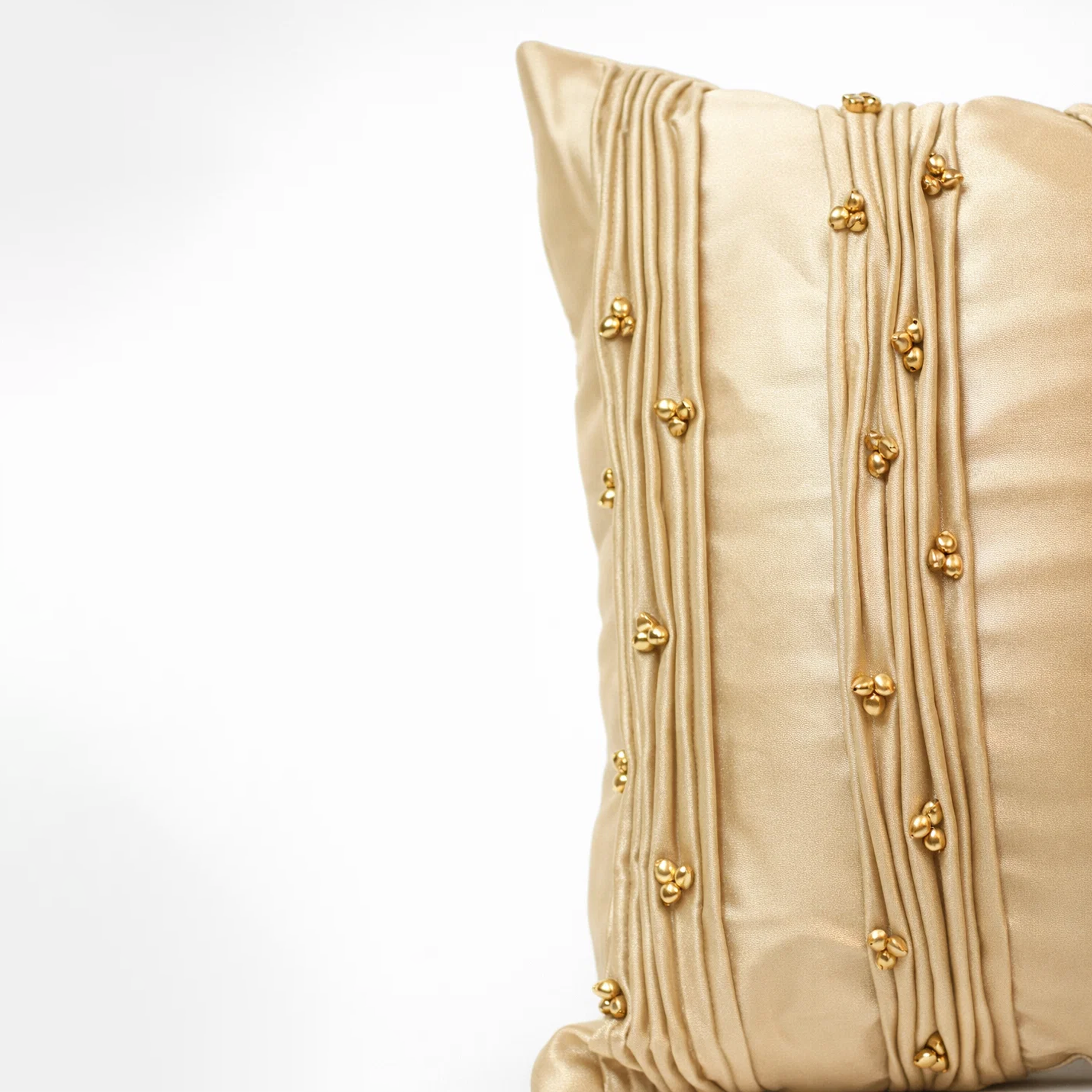The Pleated Ghungroo Cushion