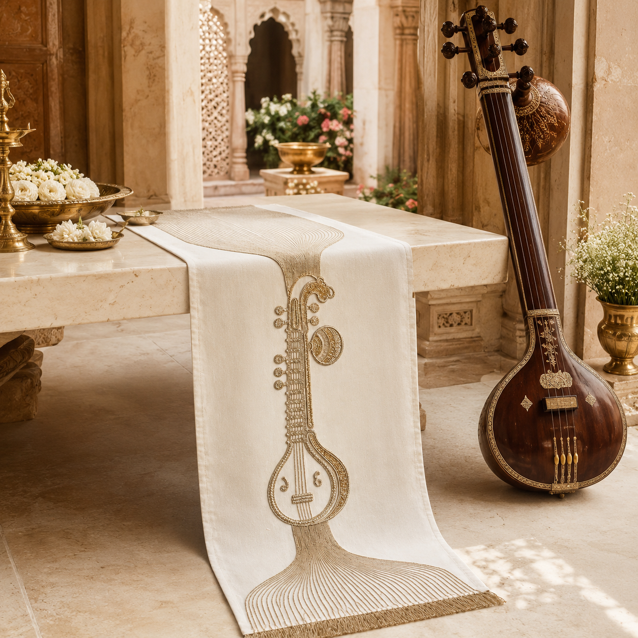 Saraswati's Veena Runner