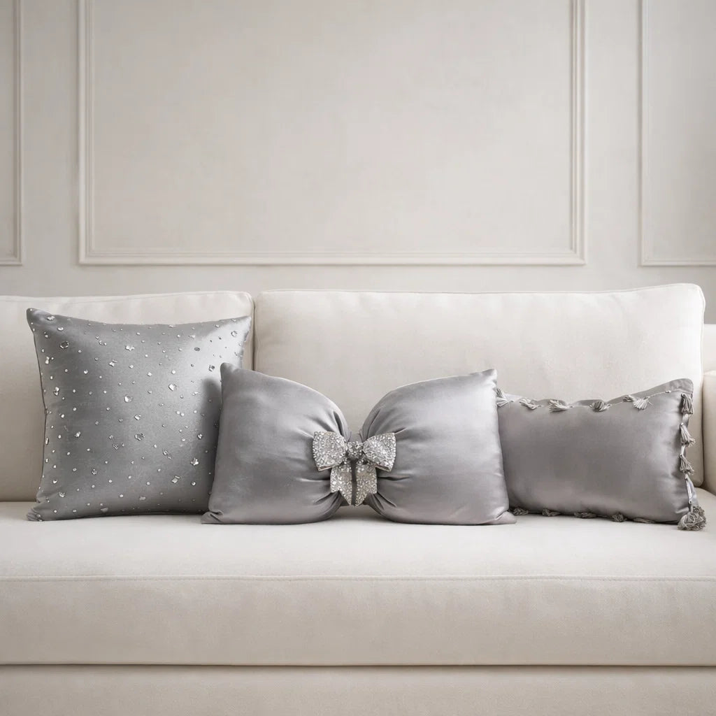 The Celestial Moon Set Of 3 Pillows