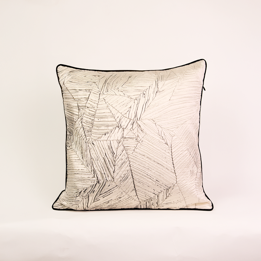The Pleated Velvet Monolith Cushion Cover